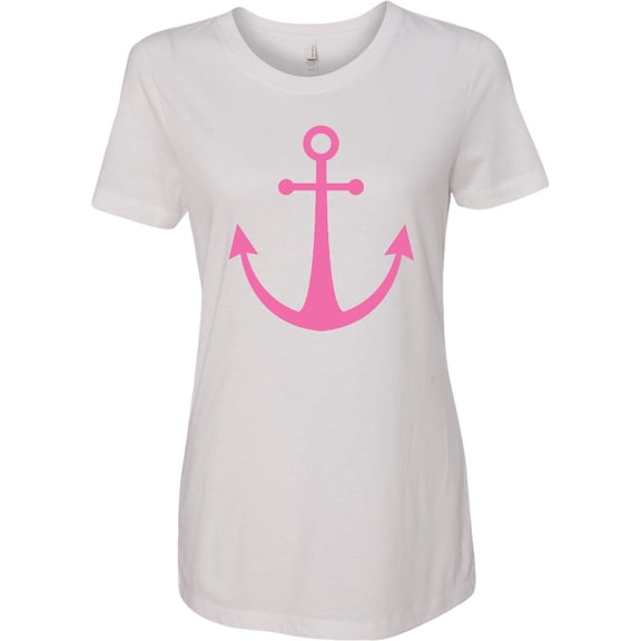 Inktastic Anchor Nautical Pink Women's T-Shirt