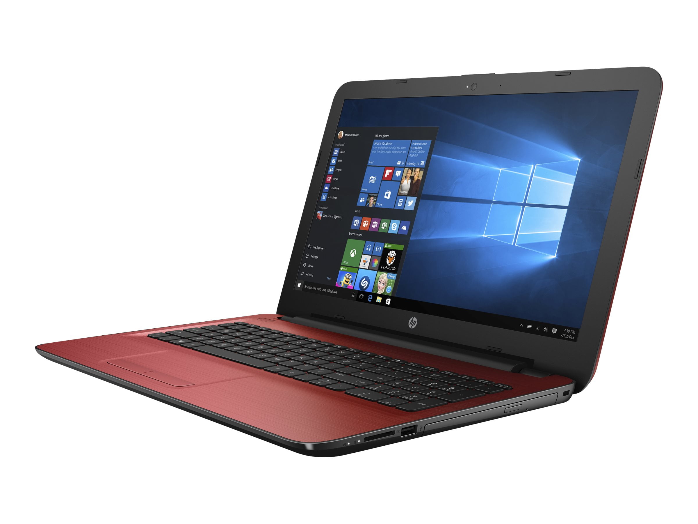 Hp 15 Ba014wm E2 7110 1 8 Ghz Win 10 Home 64 Bit 4 Gb Ram 500 Gb Hdd Dvd Supermulti 15 6 1366 X 768 Hd Radeon