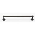 thumbnail image 5 of Alno A6620-18-PN Royale 18" Wide Traditional Solid Brass Bathroom Towel Bar Towel Rod -, 5 of 6