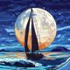 thumbnail image 1 of Pintura Vidrio Guzhou Con Diamantes Completos 30*30CM Bsvklp, 1 of 9