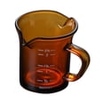 thumbnail image 2 of Jarra medidora de vidrio para espresso, 70 ml, con forma de V, para café y té amarillo, 2 of 9