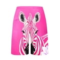 thumbnail image 4 of TEAJOPSUU Men's Printed Shorts Loose Fit Animal Printed Shorts with Elastic Drawstring Waist and Side Pockets E-Hot Pink, 4 of 6