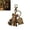 1PC, variant on Halloween Spirit Boo Crew Ghost Keychain, Vintage Patchwork Ghost Key Chain, Spooky Boo Key Ring, Halloween Cute Keychains for Keys Backpack Purse Handbags