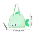 thumbnail image 5 of Yannianjz 3Pcs Large Capacity Beach Toy Storage Bag Mesh Sand Toy Tote For Kids Outdoor Play Portable Drawstring Carry Bag For Shovels Buckets Seashells Swimming Gear, 5 of 9