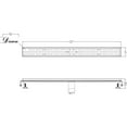thumbnail image 2 of Dawn® Amazon River Series - Linear Shower Drain 32"L, 14G, 2 of 2