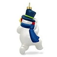 thumbnail image 2 of Hallmark Keepsake 2017 Jolly Snowman Blown Glass Christmas Ornament, 2 of 7