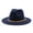 Navy, variant on Hats Western Cowboy For Women Classic Roll Up Buckle Belt Women Retro Wide Brim Cowboy Hat