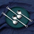 thumbnail image 3 of 6 Piece Heart-shaped Stainless Steel Tea Spoon Set Cute Espresso Spoon $6 Piece Stainless Steel Love Spoon, 3 of 4