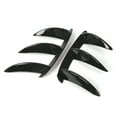 thumbnail image 2 of Rear Bumper Canard, Simple Installation Durable Impact Resistant Rear Bumper Splitter 2pcs  For Car, 2 of 8