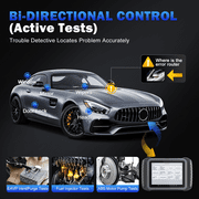 XTOOL D8BT Automotive Diagnostic Scanner, OBD2 Scanner Bluetooth Full System Bi Directional Scan Tool, 38+ Services