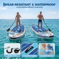 thumbnail image 4 of Kicctian 11ft Inflatable Stand Up Paddle Board 6'' Thick with Paddle, Carry Bag  & Fast Pumping for Youth and Adults, 4 of 7