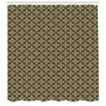 thumbnail image 3 of Ambesonne Renaissance Shower Curtain, Damask Classic Floral, 69"Wx70"L, Green Brown White, 3 of 3