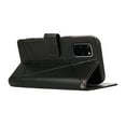 thumbnail image 3 of Nalacover Case for Samsung Galaxy S20 Plus - Card Holder PU Leather Flip Wallet Cover with Magnetic Clasp Stand Hand Strap, Soft TPU Inner Shockproof Anti-Scratches Case for Galaxy S20 Plus, Black, 3 of 10