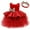 Red, variant on PINQI Wedding Dress for Baby Girls 2024 New Children's Dress Lace Wedding Skirt Princess Dress Party Birthday Ball Gown Dresses Pageant Dress