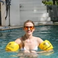 thumbnail image 4 of Boys Swimwear Inflatable Arm Float Rings for Kids and Adults Swim Floaties with Air for Pools and Beach(Color:Yellow,Size:One Size), 4 of 4