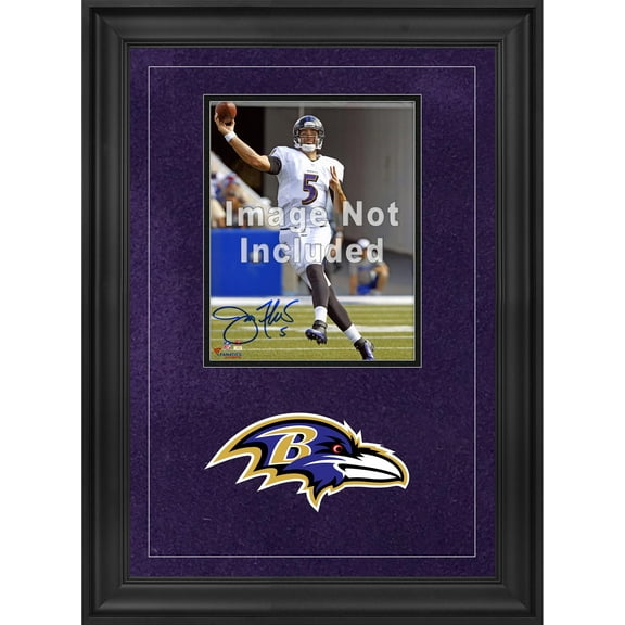 Baltimore Ravens Deluxe 8" x 10" Vertical Photograph Frame with Team Logo