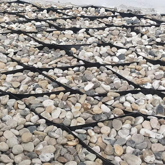 Permeable Pavers for Grass Driveway/Concrete/Pea Gravel, Permeable Landscape Pavers Grid Heavy Duty, Parking/Retaining Walls 2 Inch Thick, 10ft/ 13ft / 16.5ft / 20ft Wide