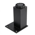thumbnail image 4 of Patas para muebles de baño BRI 4 piezas negro mate altura 18 cm ajustable, 4 of 5