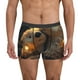thumbnail image 1 of Balery Adorable Otter Pair Hug Calzoncillos bóxer para hombre, ropa interior de algodón suave y transpirable con cinturilla de nailon-Small, 1 of 5