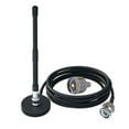 thumbnail image 1 of Cb Antenna 27Mhz Soft Whip With Magnetic Base Rg58 Bnc Extension Cable Pl259, 1 of 8