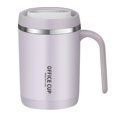 thumbnail image 4 of Taza de agua potable morada de gran capacidad con mango cubierto de acero inoxidable Oso de Fresa 304, 4 of 10