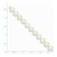 thumbnail image 3 of 14k 7-8mm White Near Round Freshwater Cultured Pearl Bracelet in 14k Yellow Gold, 3 of 3