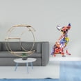 thumbnail image 2 of Estante de almacenamiento de pared,Estantería colgante de pared de metal de 3 niveles para decoración de dormitorio,Figura decorativa,Estatua de perro coleccionable,decoración de grafiti, 2 of 8