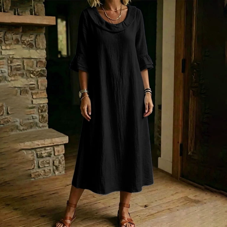 dresses for senior ladies casual women Style Guide: Spring & Summer Dresses for Women over 50 The long Bride Outfits Wedding Guest Dresses