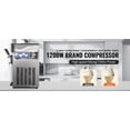 thumbnail image 3 of SHUNHENGYE ZM-168 Commercial Countertop Soft Ice Cream Machine, 18L/H, Low Noise, 2+1 Flavors, One-Key Cleaning, 3 of 14