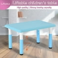 thumbnail image 3 of ZToonmas School Supplies Children'S Combined Study Table Plastic Work Table Can Be Raised and Lowered, 3 of 4