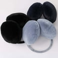 thumbnail image 3 of Miyuadkai Earmuffs Women Winter Cute Earmuffs Ladies Earmuffs Plush Warm Earmuffs Accessory Grey, 3 of 4