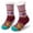 Christmas Mix 3, variant on Womens Fuzzy Socks Cozy Fluffy Winter Slipper Socks with Grippers ,UNEEI Warm Thick Cat Pattern Non-Slip Winter House Socks, Size 9-12