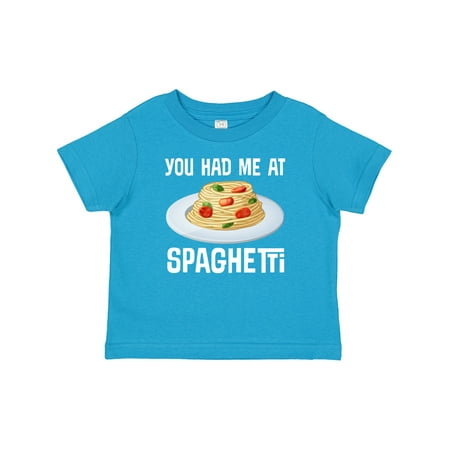 

Inktastic You Had Me at Spaghetti Gift Baby Boy or Baby Girl T-Shirt