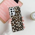 thumbnail image 6 of J.west Case for Samsung Galaxy S21 Ultra 5g,Luxury Sparkle Vintage Leopard Print Cheetah Soft Silicone Protective Phone Case Cover for Girls Women Brown, 6 of 7