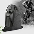 thumbnail image 2 of Sac à Dos à Cordon Sac de Sport avec Trou pour Écouteurs Fermeture Éclair et Poche en Filet pour Femmes Hommes, 2 of 5