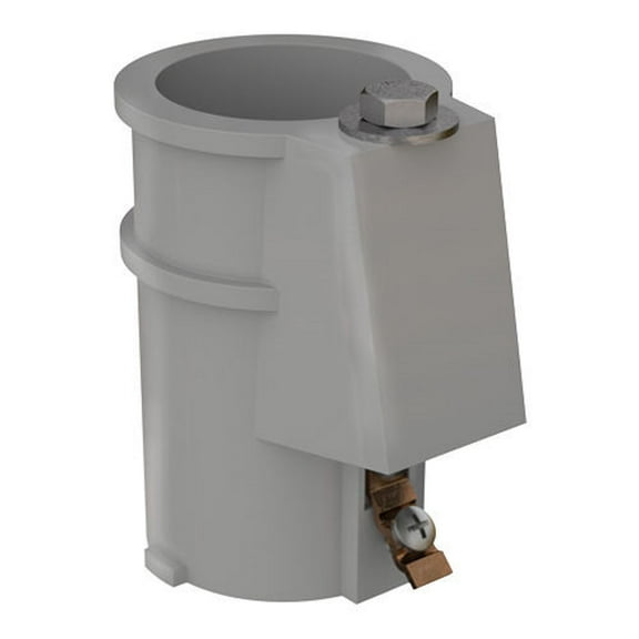 Perma-Cast PS4019P Cast 4" Deck anchor - Cycolac - 1.90" PS-4019-P