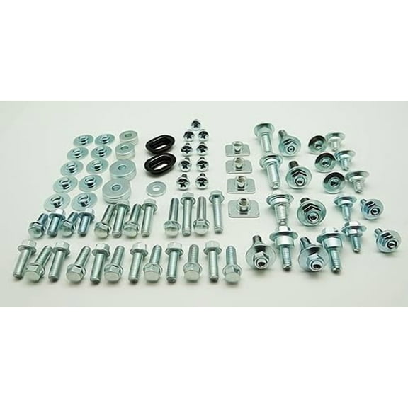 90Pc CRF Specbolt Plastics and Bodywork Bolt Fasteners Kit FITS All Honda CRF150R CRF250R CRF450R Dirtbikes Motorcycle 150 250 450 Fenders Seat Shrouds Side Panels Fork Guards Chain Slider