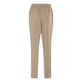 thumbnail image 5 of Vividxx Womens Pants Women's Satin High Waisted Pants Loose Fitting Slacks With Silk Pockets Casual Trousers, 5 of 5
