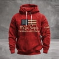 thumbnail image 2 of 250 Anniversary USA Sweatshirt Men American Flag Hoodies 250th Anniversary Long Sleeve Shirts Fashion Pullover #41, 2 of 3