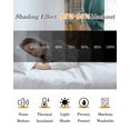 thumbnail image 4 of Watercolor Flowers Black Out Curtains 72 Inch Long, Light Blocking Drapes with Black Liner, Vintage Tulips Floral Barn Doors Wood Grain Blackout Curtains for Bedroom Living Room 52"x72" 2 Panels, 4 of 8