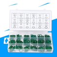thumbnail image 2 of Kit de reparación de juntas tóricas de sellado resistente a altas temperaturas de 270 piezas con anillos de goma Nbr en caja de almacenamiento de plástico, 2 of 5
