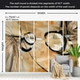 thumbnail image 4 of Tiptophomedecor Abstract Wallpaper Wall Mural - Disharmony, 4 of 7