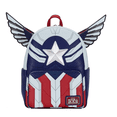 thumbnail image 1 of Loungefly Marvel Falcon Cosplay Mini Backpack Standard Loungefly BACKPACK, 1 of 4