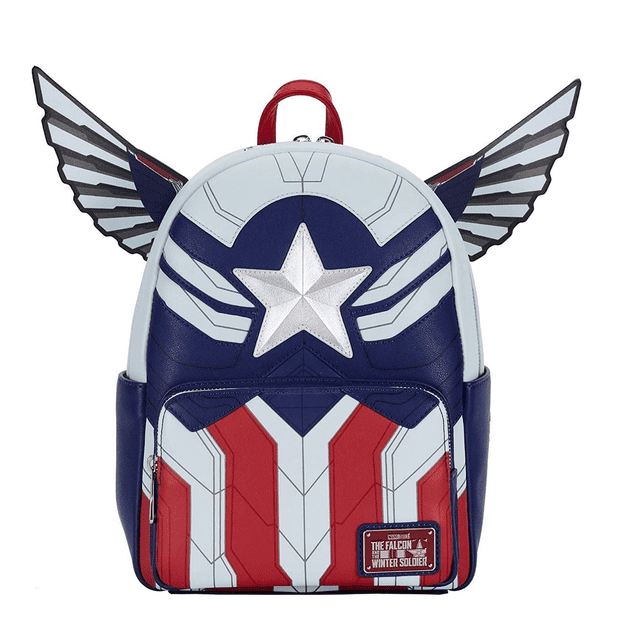 Loungefly Marvel Falcon Cosplay Mini Backpack Standard Loungefly BACKPACK