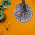 thumbnail image 5 of Artificial Velvet Pumpkins Fall Harvest Decor Fabric Foam Pumpkins for Thanksgiving Halloween Table Centerpieces Wedding Farmhouse Autumn Home Decor, 5 of 7