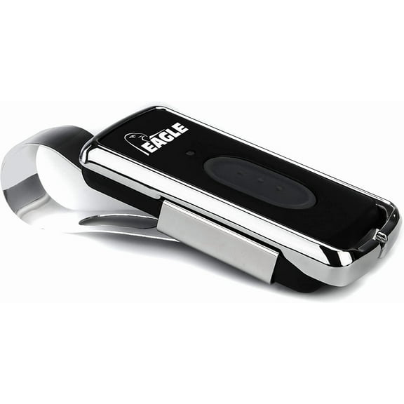 Eagle EG642 Chrome Series 1 Button Visor Remote/Transmitter Compatible with EG650/EG652 Receiver Only