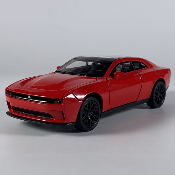 1:32 Charger SRT EV Hellcat Alloy Metal Diecasts Model Car Outdoor Collection Ornaments Home Decoration Adult Gift