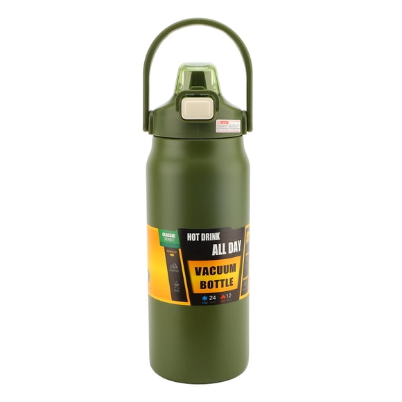 Water Bottle, Insulated Stainless Steel Water Bottle Double Wall Vacuum Water Bottle for Home Outdoor