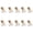No. 3 golden pu, variant on Ywmsfl 10 Pcs Zippers Pullers Single/Double Side Zip Slider 3# 5# Zippers Pull for Clothes Bag Luggage