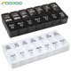 thumbnail image 3 of DEKAXID Pastillero extragrande, pastillero semanal, 2 pastillas al día, estuche para pastillas AM/PM, contenedor para pastillas de día y noche, estuche de vitaminas para 7 días, dos veces al día, 3 of 6